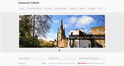 Desktop Screenshot of greenwichcatholic.org